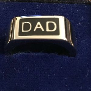 🎉🎊HOST PICK 🎊🎉 Brand New, “Dad” Stainless Steel Ring